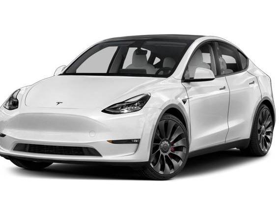 TESLA MODEL Y 2022 7SAYGAEE0NF363595 image